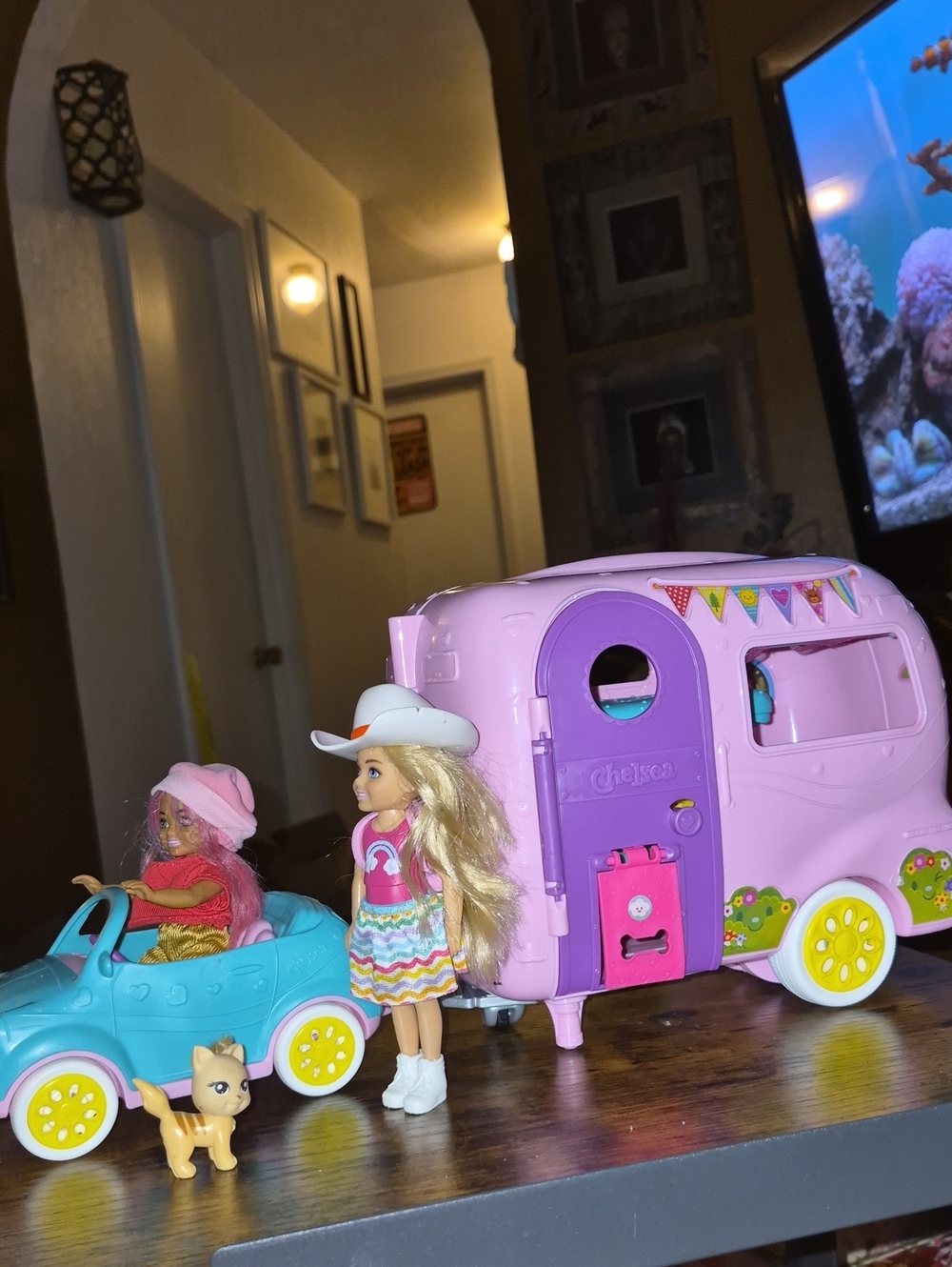 Barbie Club Chelsea Camper Playset With Accessories